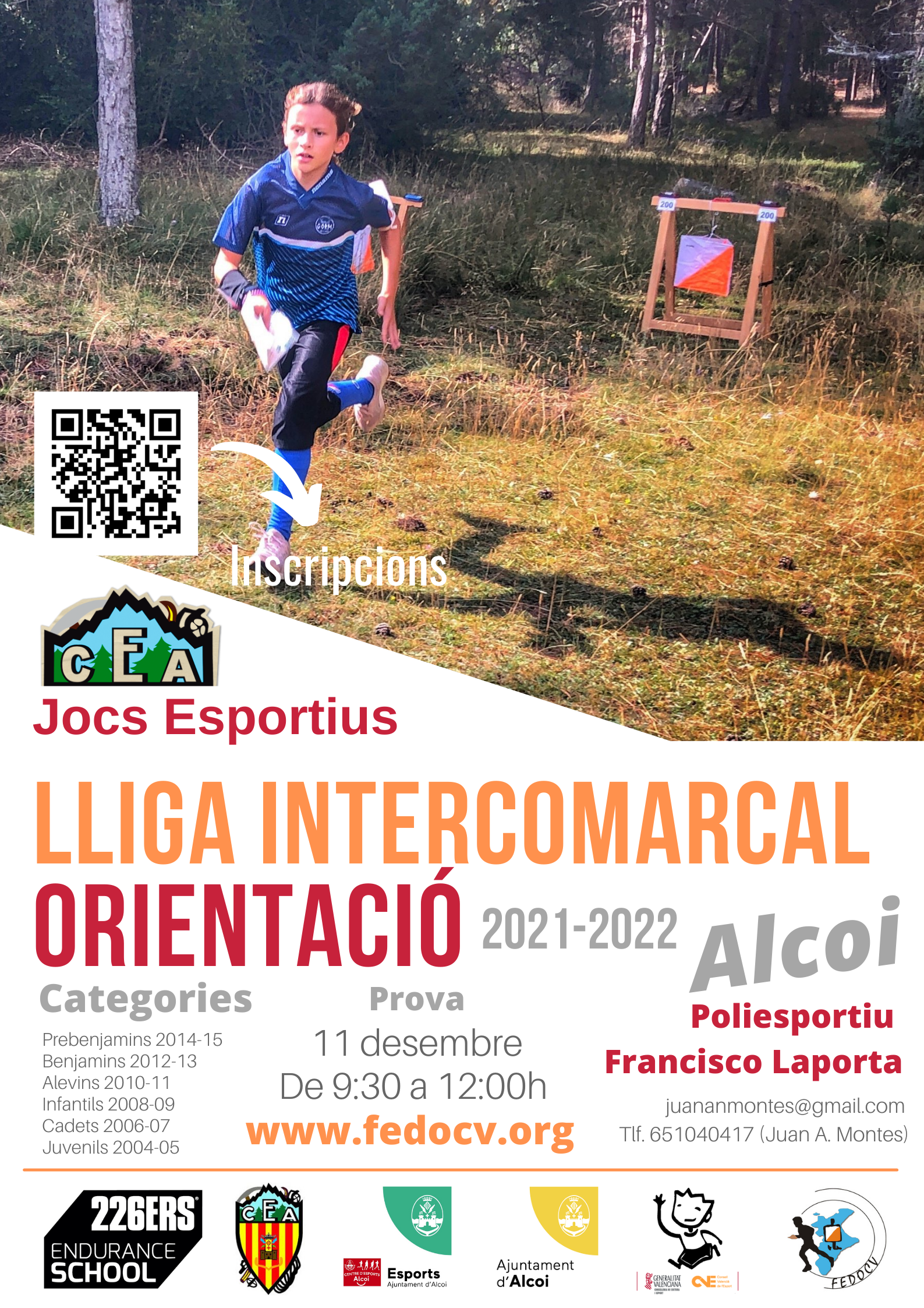 Lliga intercomarcal Polideportivo Alcoy orientació-3