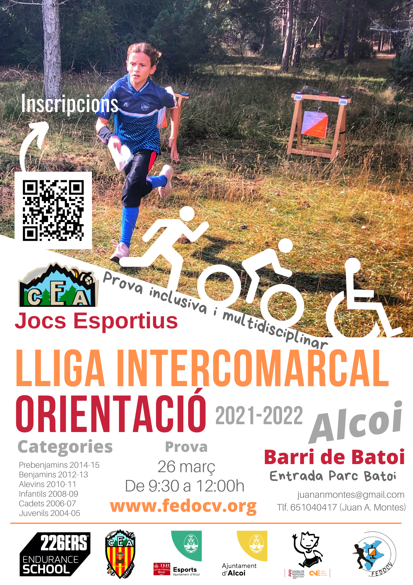 Lliga intercomarcal Batoi-Alcoy orientació